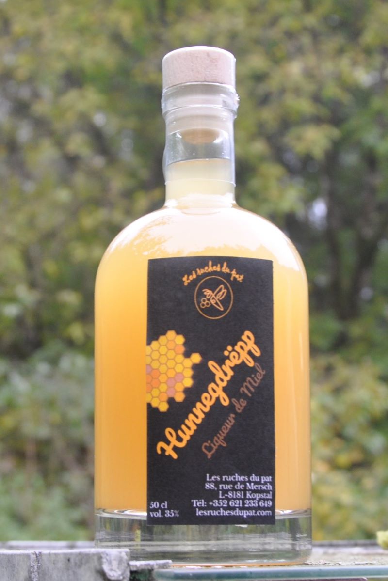 Hunnegdrëpp 50cl: 25€ la bouteille