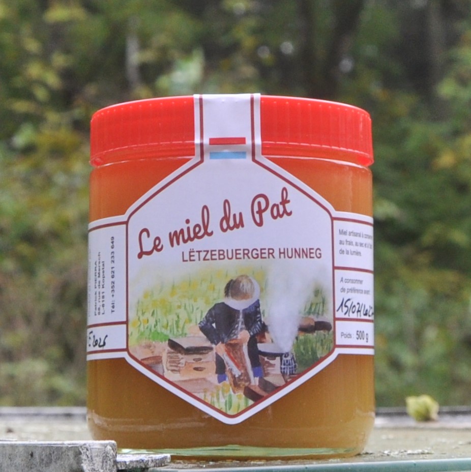 Miel d'été toutes fleurs: 7,5€ le pot de 500gr
